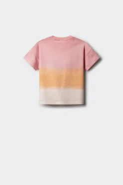 Camiseta dip dye niña