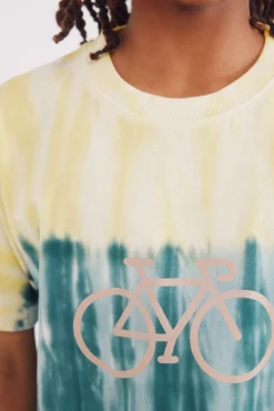 Camiseta dip dye niño