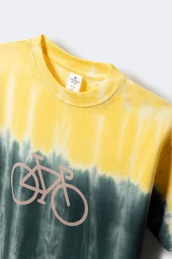 Camiseta dip dye niño