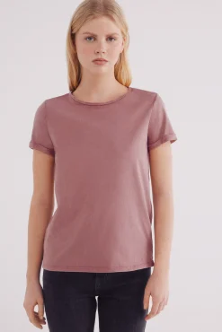 Camiseta efecto lavado