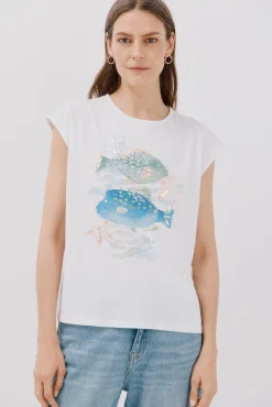 Camiseta estampada