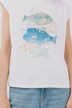 Camiseta estampada