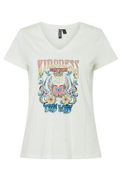 Camiseta estampada de manga corta