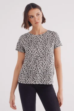 Camiseta estampado animal