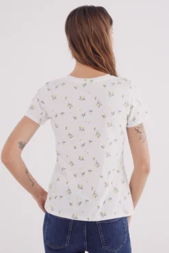 Camiseta estampado frutas