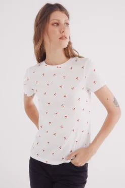 Camiseta estampado frutas