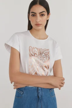 Camiseta estampado logo