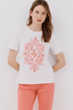 Camiseta estampado posicional