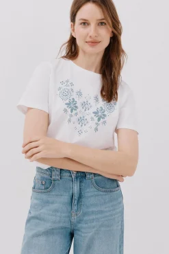 Camiseta estampado posicional