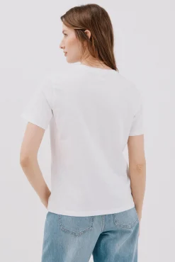 Camiseta estampado posicional