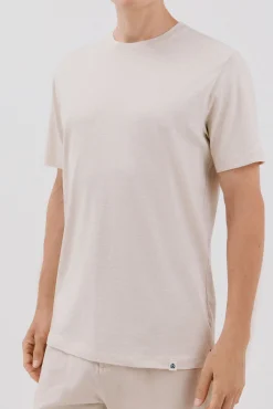 Camiseta falso liso slub