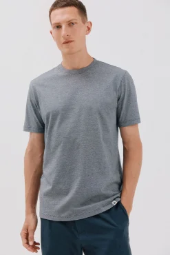 Camiseta falso liso slub