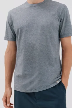 Camiseta falso liso slub