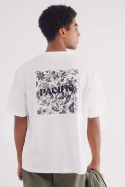 Camiseta flor Pacific