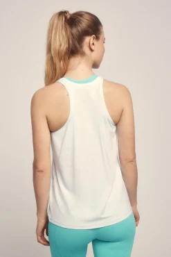 Camiseta fluida modal blanco
