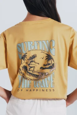 Camiseta gráfica espalda