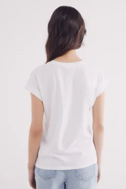 Camiseta gráfica flores