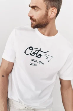 Camiseta gráfica lavada OOTO