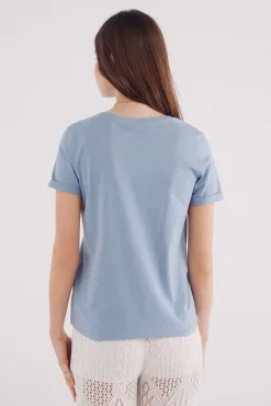 Camiseta gráfica marina