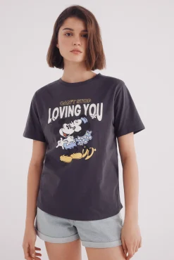 Camiseta gráfica Mickey Mouse