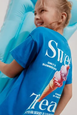 Camiseta helado niña