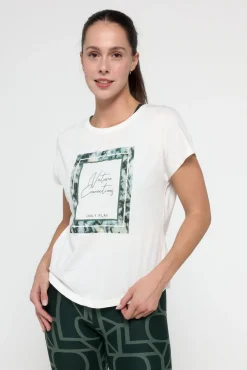 Camiseta holgada de manga corta