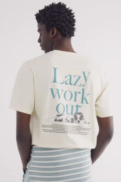 Camiseta lazy work out