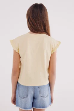 Camiseta lentejuelas niña