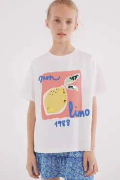 Camiseta limones niña