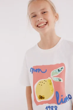 Camiseta limones niña