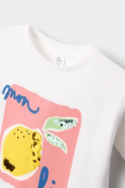Camiseta limones niña