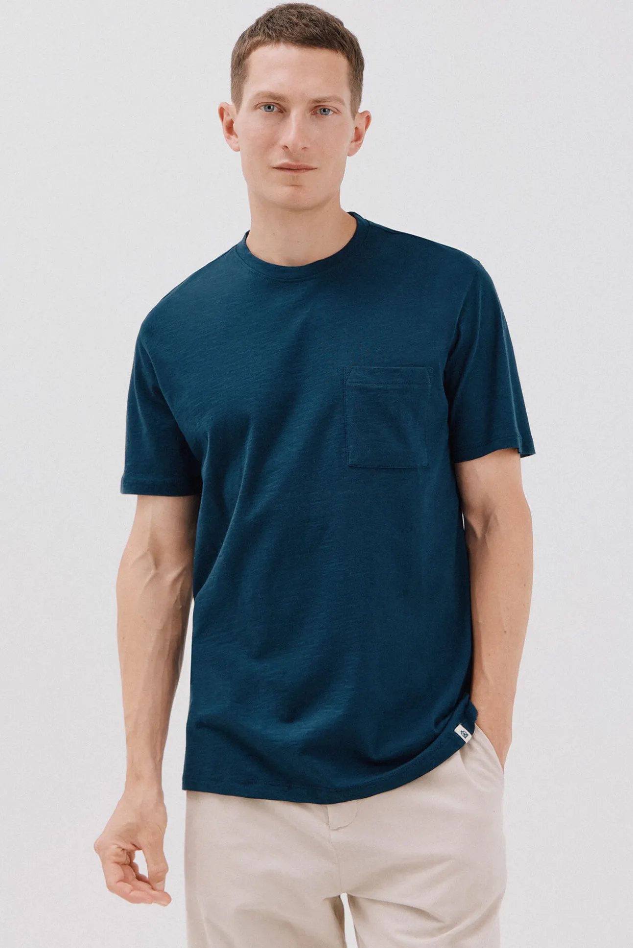 Camiseta lisa slub