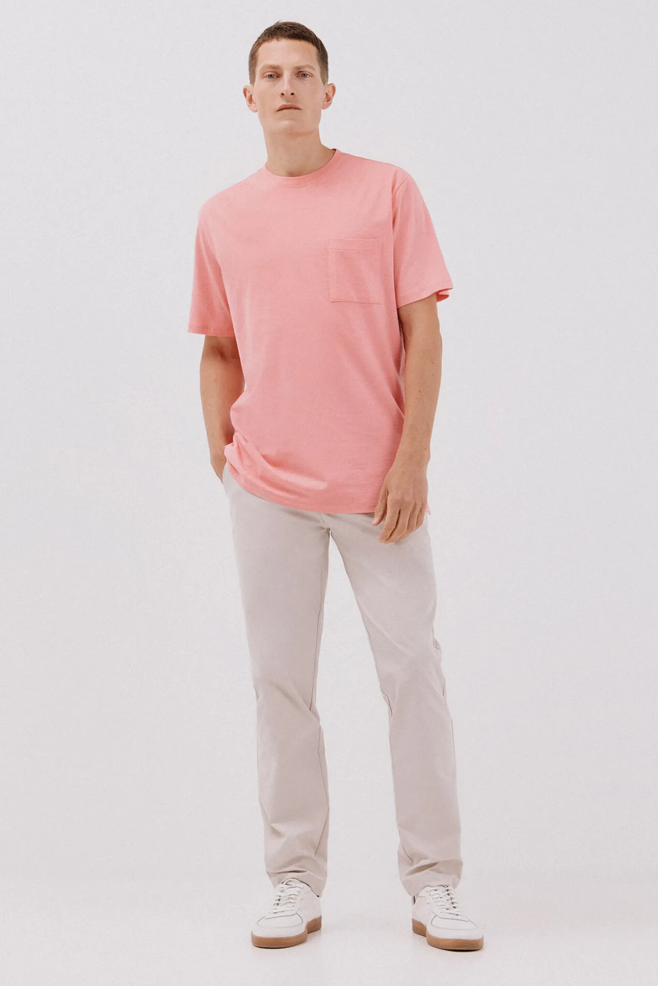 Camiseta lisa slub