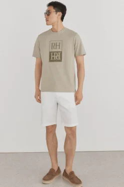 Camiseta logo relieve