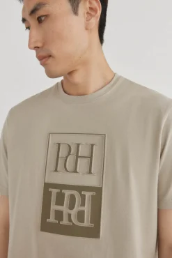 Camiseta logo relieve