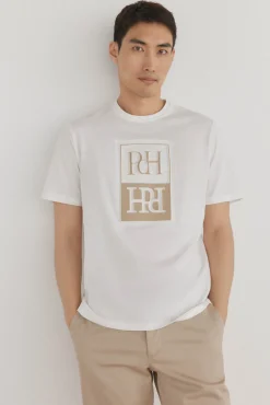Camiseta logo relieve
