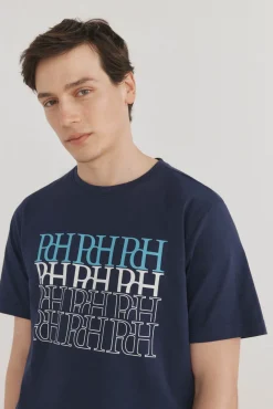 Camiseta logos estampados