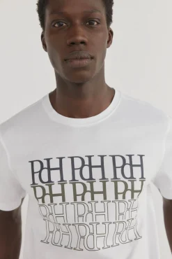 Camiseta logos estampados
