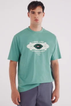 Camiseta longboard