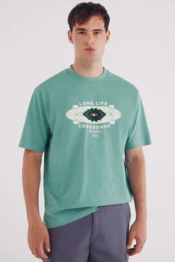 Camiseta longboard