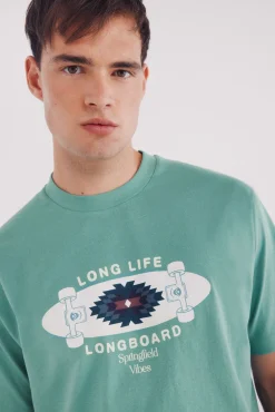 Camiseta longboard
