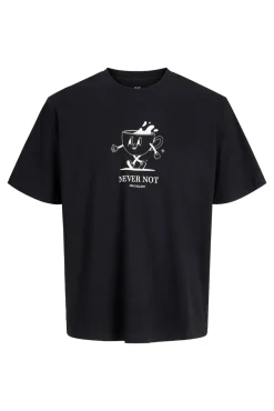 Camiseta loose fit manga corta