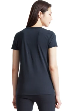 Camiseta maga corta negra
