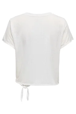Camiseta manga corta nudo