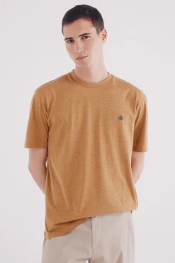 Camiseta melange básica