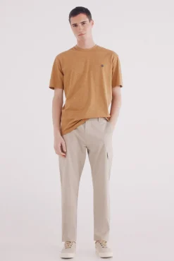 Camiseta melange básica