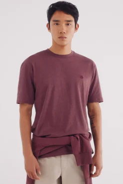 Camiseta melange básica