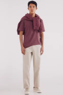 Camiseta melange básica