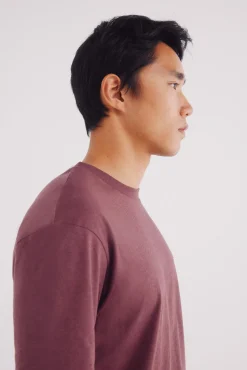 Camiseta melange básica