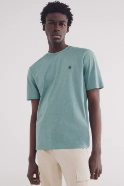 Camiseta melange básica